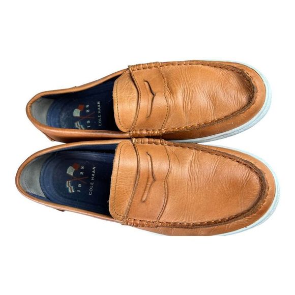 Cole Haan 8.5 Leather Penny Loafer Shoes - Picture 5 of 16